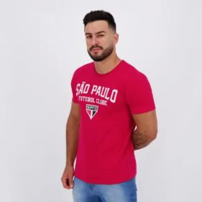 Camiseta São Paulo College Vermelha R$22