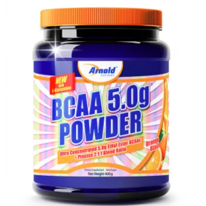 BCAA POWDER C/ L-GLUTAMINE 400 G - ARNOLD NUTRITION - R$ 137,61