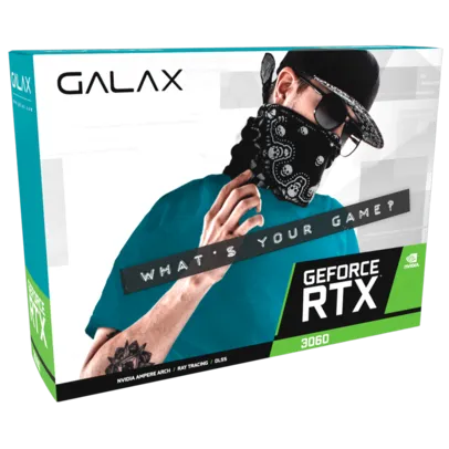 [À VISTA] Placa de Video GALAX GeForce RTX 3060