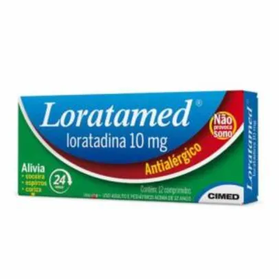 Loratamed 10mg c/ 12 Comprimidos