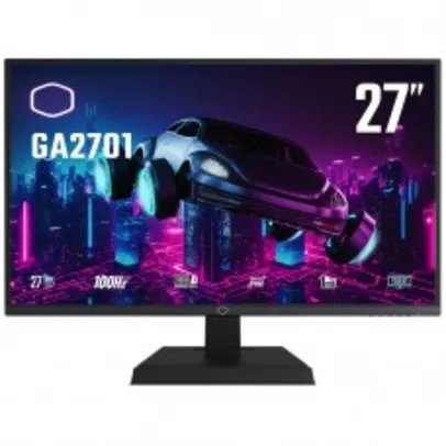 Monitor Gamer Cooler Master 27 IPS Full HD GA2701 - 1ms, 100Hz, Adaptive Sync, CMI-GA2701