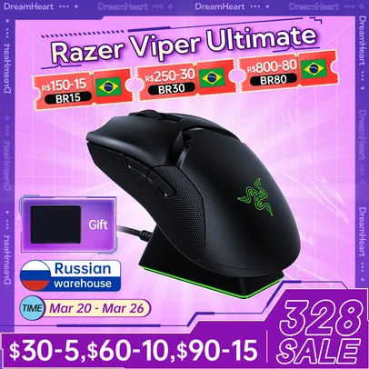 Mouse Razer Viper Ultimate Hyperspeed