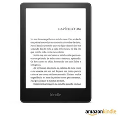 Kindle 11 Geração Paperwhite, 8GB, Preto, Iluminação integrada, Wifi, Tela 6.8