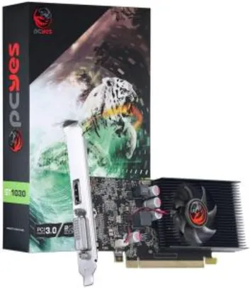 Placa de Video Nvidia Geforce GT 1030 2GB GDDR5 64 - R$456
