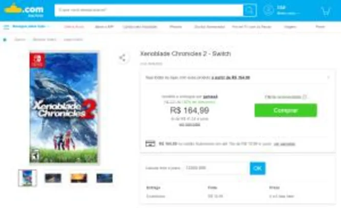 Xenoblade Chronicles 2 - Switch - R$165