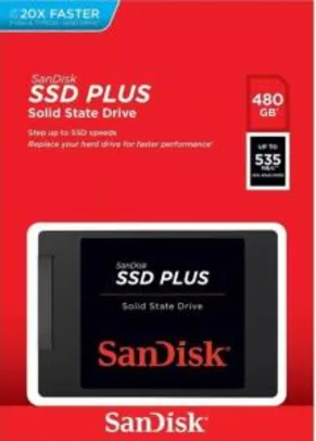 Saindo por R$ 327: [APP] SSD Sandisk 480gb G26 535mb/s | R$327 | Pelando