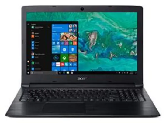 Notebook Acer Aspire 3, A315-53-57G3, Intel CoreTM i5-7200U, 8GB RAM, 1TB HD, Tela 15.6" HD, Linux (Endeless OS) por R$ 2199