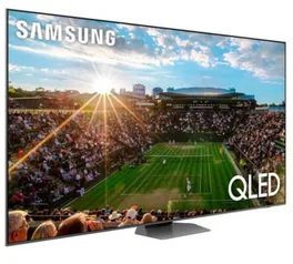 Smart TV 98" Polegadas QLED 4K 98Q80C Samsung 2023, Modo Game, Processador com IA, Som Movimento