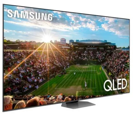 Smart TV 98" Polegadas QLED 4K 98Q80C Samsung 2023, Modo Game, Processador com IA, Som Movimento