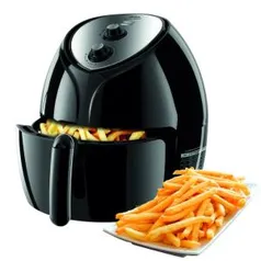 Fritadeira Elétrica Sem Óleo - Air Fryer Philco Jumbo 5,5 Litros Preta com Timer - R$359