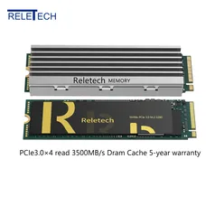  SSD Reletech NVME P400 1TB 3500/3000mb/s DRAM Cache