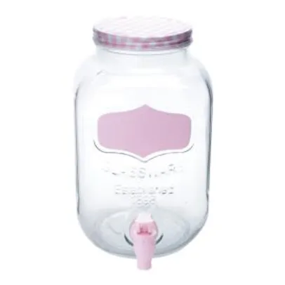 Dispenser para Bebida Simple Glass da Lyor Vidro 3,7L - R$31