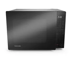 Micro-ondas Toshiba 35 Litros Smartplate Cinza com Porta Espelhada EM35PA – 127 Volts