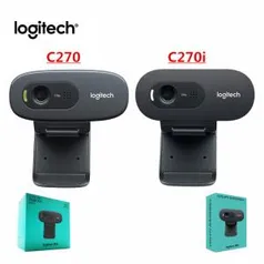 [Novos usuários] Webcam Logitech HD 3MP C270i 720p 30FPS com microfone | R$109,87