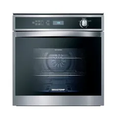 Forno de Embutir a Gás Brastemp 78 Litros Cor Inox - BOH84AR - 220V | R$2.561