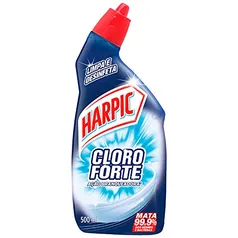 Limpador Sanitário Líquido com Cloro Harpic Cloroforte 500ml [PRIME]