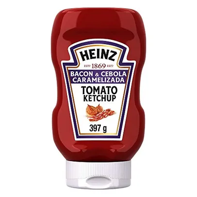 Ketchup Heinz Bacon & Cebola Caramelizada 397g