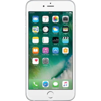 iPhone 6 16GB Prata Tela 4.7" - 1x R$ 1.799,00 em 1x no cartão Submarino