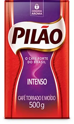 [REC/LV4PG3]Pilão Café Torrado e Moído Intenso Vácuo 500g