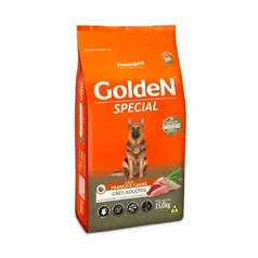 [App/1° Compra]Ração Golden Special para Cães Adultos Sabor Frango e Carne 15kg