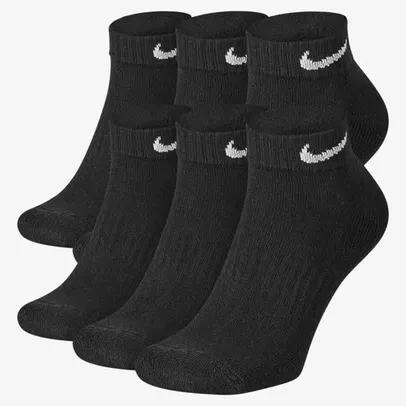 Meia Nike Everyday Cushioned (6 Pares) Unissex