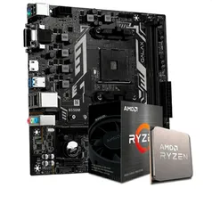 Kit Upgrade, AMD Ryzen 5 5600X, Galax B550M R$1.999