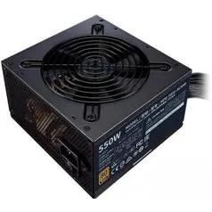 Fonte Cooler Master MWE V2 550W, 80 Plus Bronze, PFC Ativo, MPE-5501-ACAAB-BR