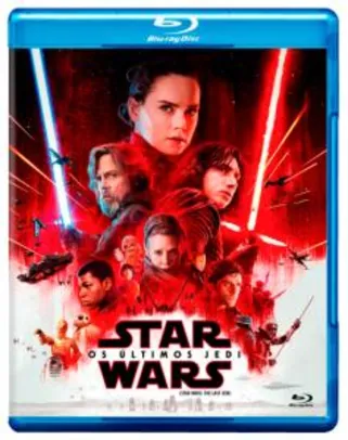 Blu-Ray Star Wars - Episódio VIII - Os Últimos Jedi - R$22