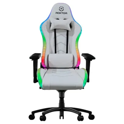 Cadeira Gamer Roxtor LED Branca