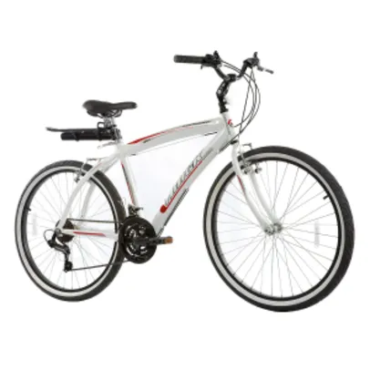 [Carrefour] Bicicleta Track Bikes Aro 26 - 21 Marchas Week 300 Lazer Branca