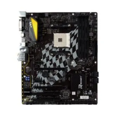 Placa Mãe Biostar B350GT5, Chipset B350, AMD AM4, ATX, DDR4 | R$569