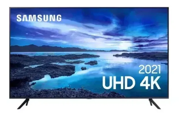 Smart TV 60 UHD 4K Samsung 60AU7700 Crystal 