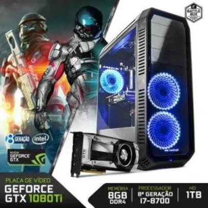 PC Gamer Neologic Battle Box NLI80385 Intel i7-8700 8GB(GeForce GTX 1080TI 11GB) 1TB

R$ 8389,00