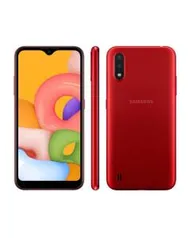 [ APP + CLUBE DA LU ]Smartphone Samsung Galaxy A01 32GB Vermelho