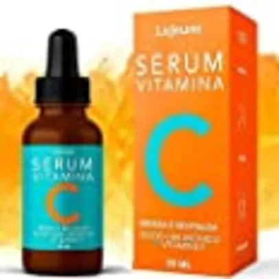 Serum Vitamina C + Ácido Hialurônico + Vitamina E + Ureia - Sérum Facial - 95% Ingredientes Naturais - Clareia, Revitaliza, Restablece, Hidrata e Toni