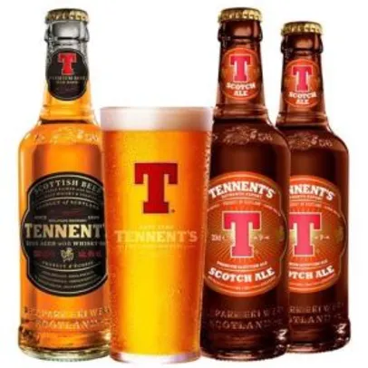 Kit Tennent's [3 cervejas + copo] - R$39,90