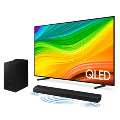 Combo Smart TV 50 QLED 4K 50Q60D 2024 + Soundbar HW-B550/ZD