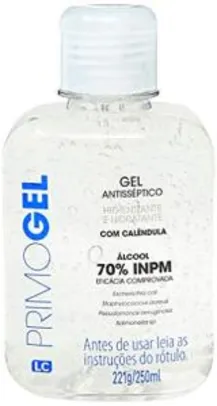 [PRIME] 10 un. álcool gel 250ml | R$22