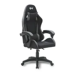 Cadeira Gamer Drakon, Até 140kg, Com Almofadas, Reclinável, Preto e Cinza - CH31BKGY