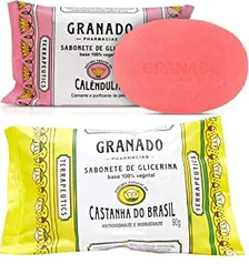 [Min 10] Sabonete Terrapeutics Calêndula ou Castanho do Brasil, Granado 90g