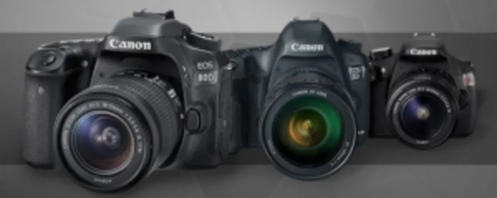 Promoção câmeras digitais Canon