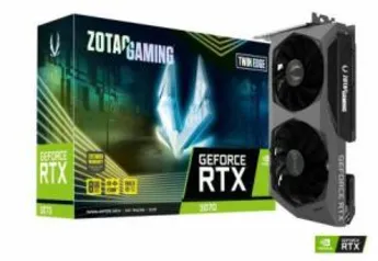 Placa de Vídeo Zotac NVIDIA GeForce RTX 3070 Twin Edge, 8GB - R$4446