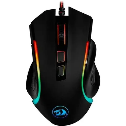 (ame 48,99) Mouse Gamer Redragon Griffin RGB 7200DPI M607