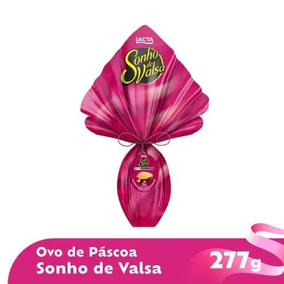 [CC AME] Ovo de Páscoa Sonho de Valsa ao Leite com Recheio na Casca 277g - Lacta por 27,08