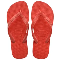 Chinelo Top, Havaianas, Adulto Unissex, Vermelho Crush