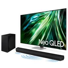 Combo Samsung AI Gaming TV 55"; Neo QLED 4K 55QN90D 2024 + Soundbar HW-Q600C