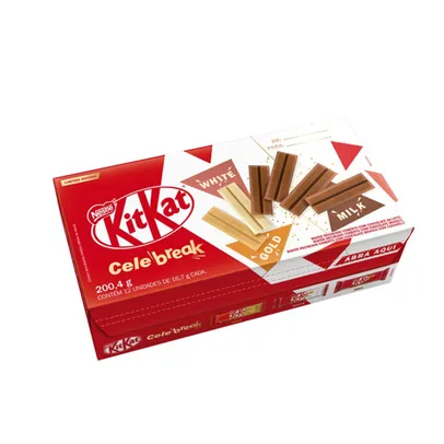 Kit kat celebreak sortidos 200,4G nestle