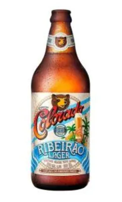 [C. OURO] Cerveja colorado Ribeirão 600ml + R$1,00 de cashback | R$3,99
