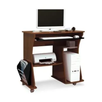 Mesa para Computador Amêndoa & Preto Artely - R$116