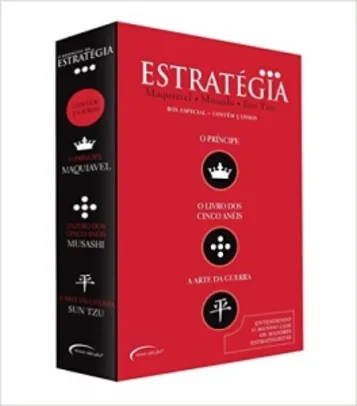 Saindo por R$ 11,6: O essencial da estratégia, 3 livros | Pelando
